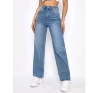 SHEIN™ high waist boyfriend jeans medium wash size xs